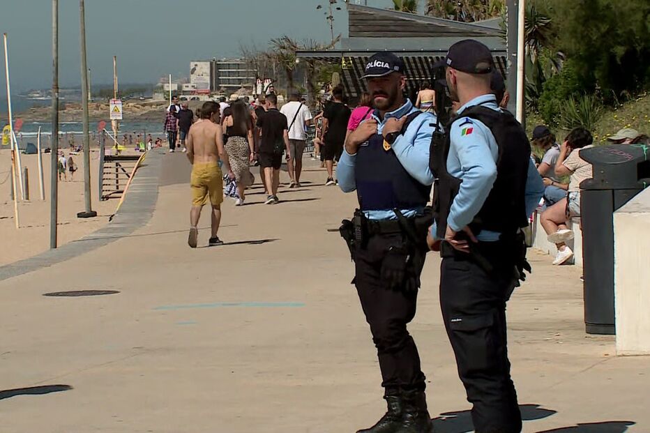 PSP nas praias