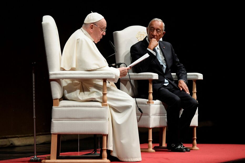 Papa Francisco discursa no CCB