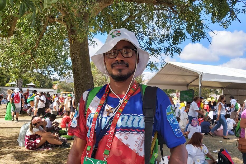 José Navas foi voluntário no Panamá