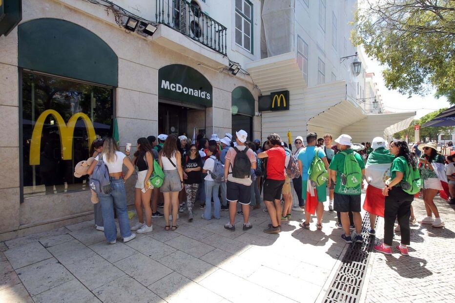 Peregrinos em Lisboa