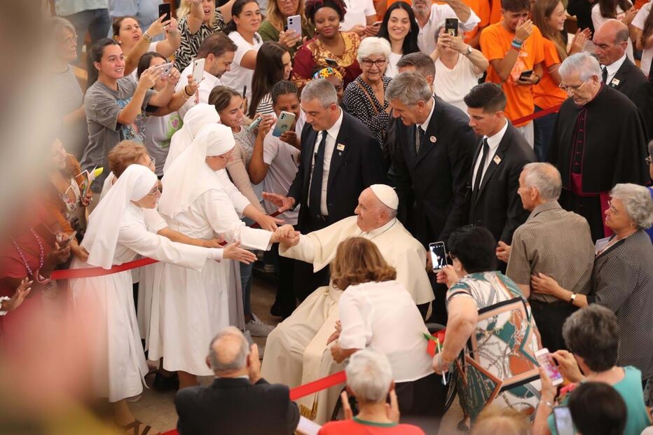 Papa Francisco no Bairro da Serafina