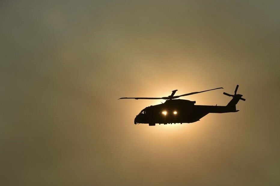 Helicóptero com Papa Francisco sobrevoa Santuário de Fátima