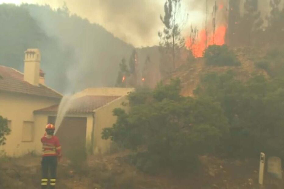 Incêndio em Proença-a-Nova