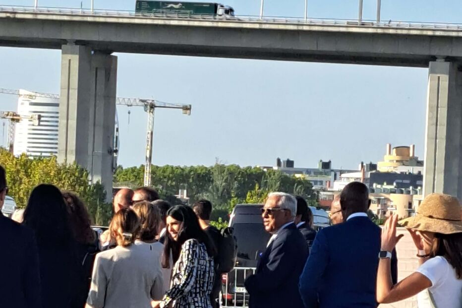 António Costa no Parque Tejo