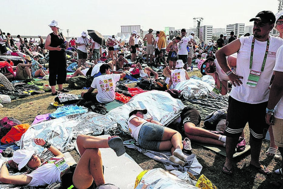 Parque Tejo, JMJ, Vigília