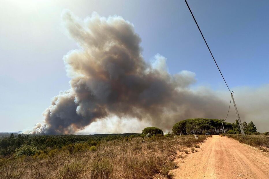 Incêndio em Odemira