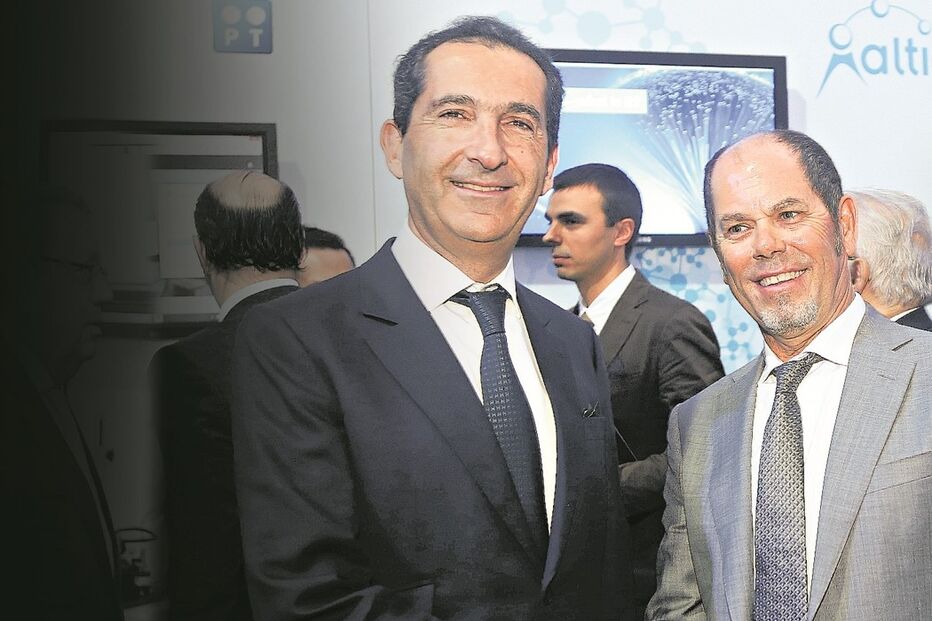 Patrick Drahi com Armando Pereira