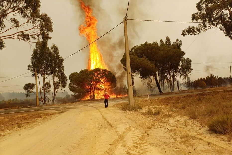Incêndio em Odemira