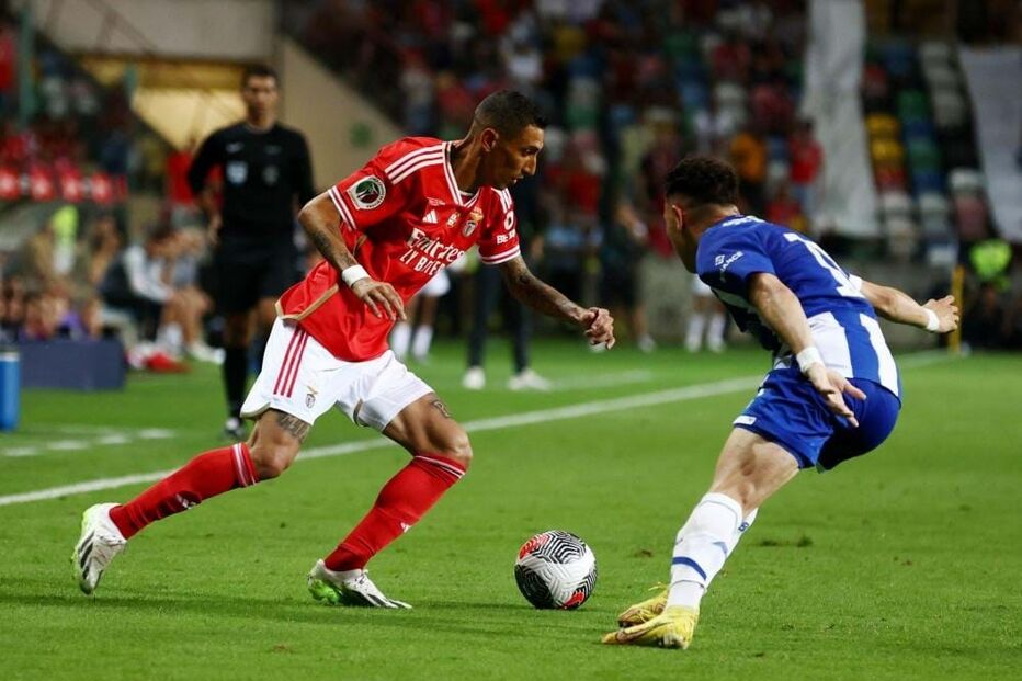 Di María inaugurou o marcador em Aveiro