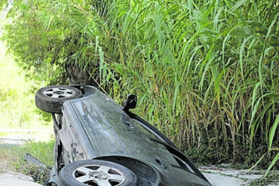 GNR identificou dono de carro capotado em vala