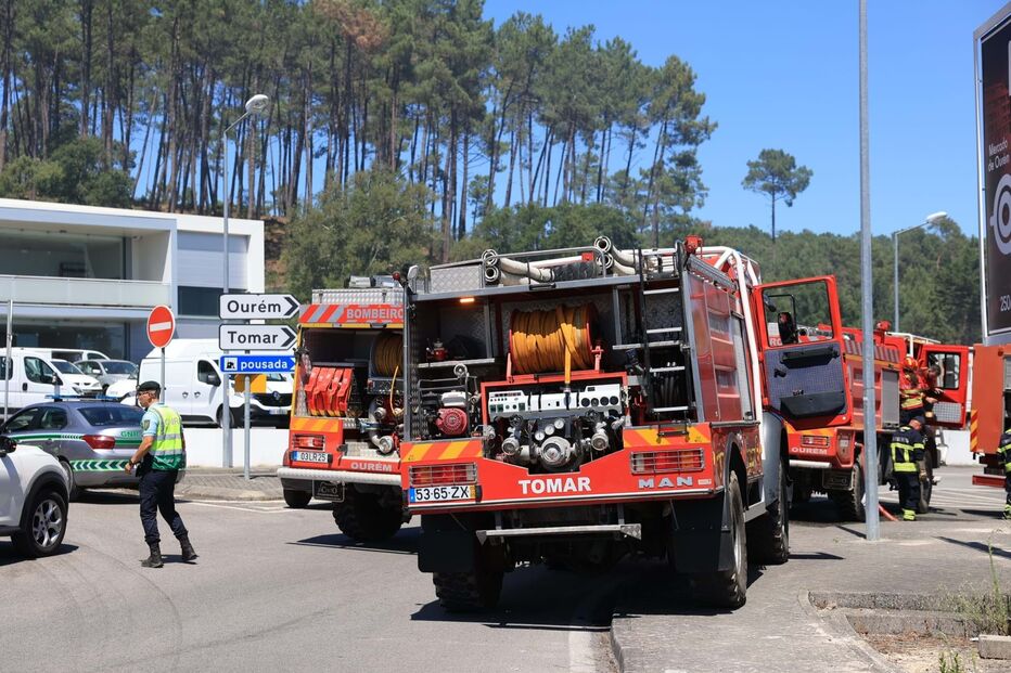 Incêndio em Ourém