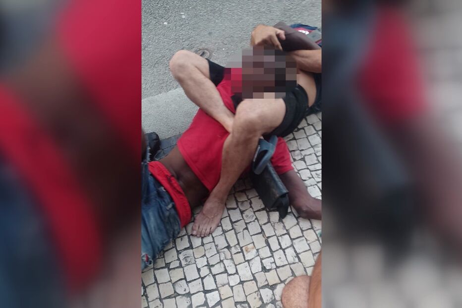 Polícia brasileiro de férias em Portugal trava ladrão de uísque com mata-leão