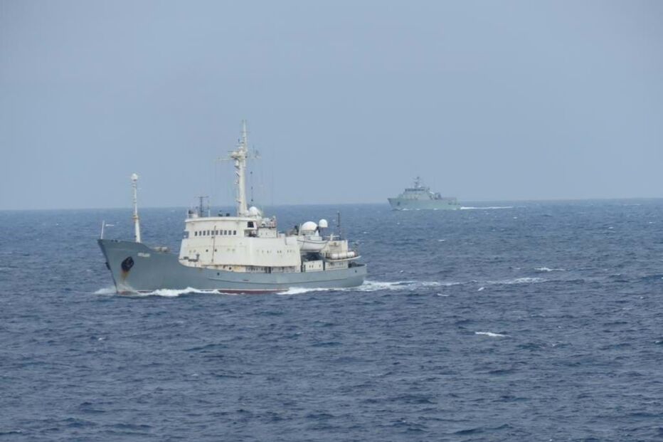 Marinha acompanhou navio russo ao largo da costa portuguesa