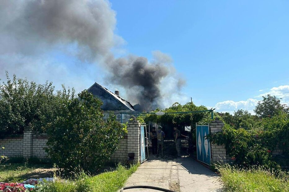 Bombardeamento em Kherson