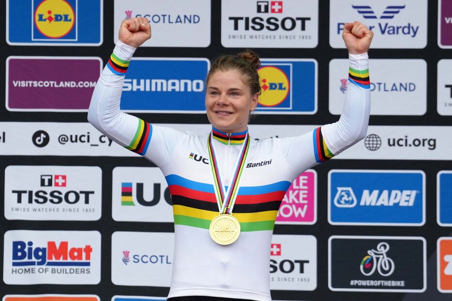 Lotte Kopecky sagra-se campeã mundial de ciclismo 