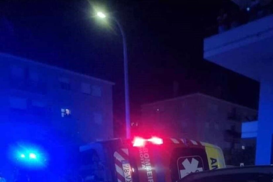 Acidente no Barreiro