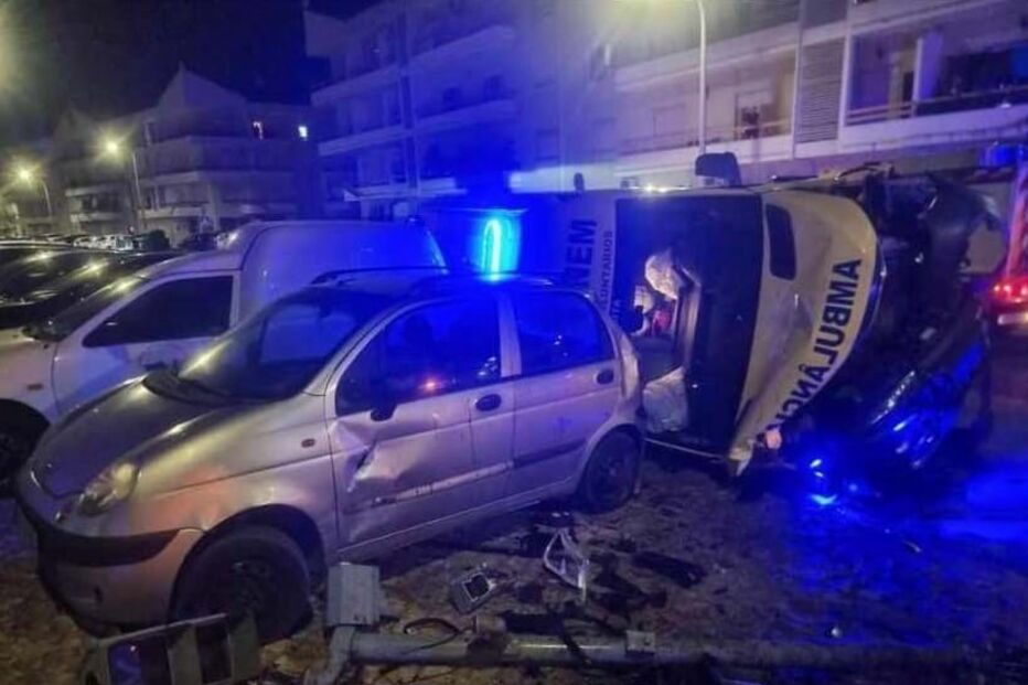 Acidente no Barreiro