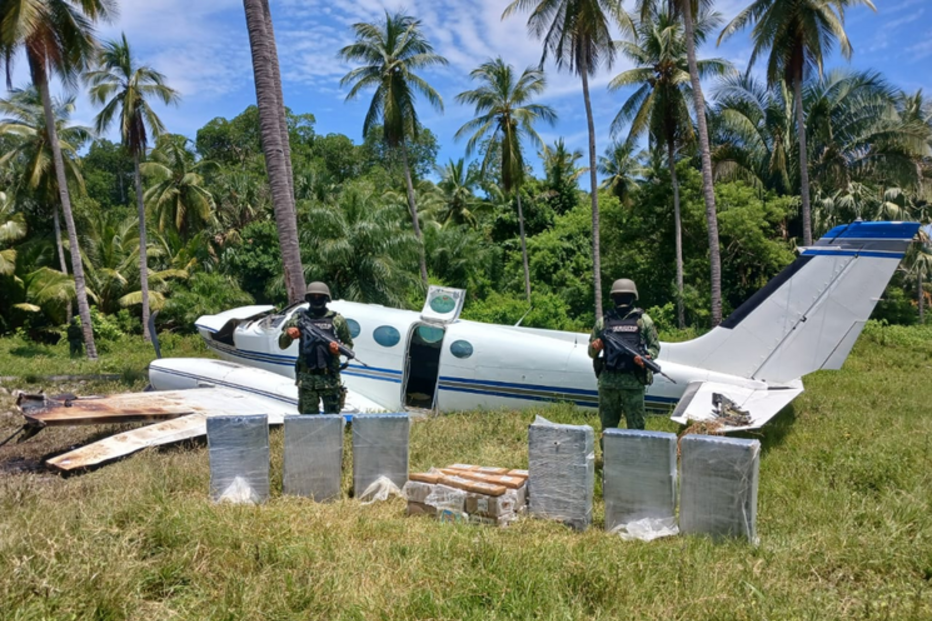 Avião com cocaína despanha-se no México