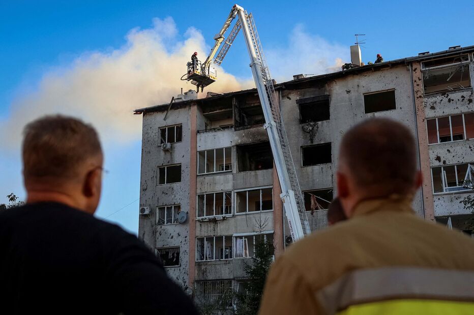 Ataque russo em Lviv