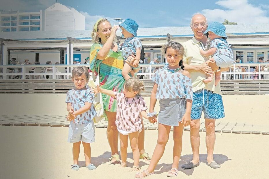 Luís Marques Mendes com a família