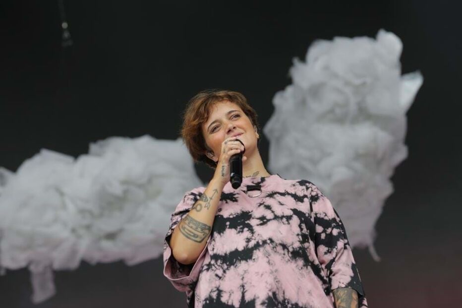 Carolina Deslandes regressou  ao palco