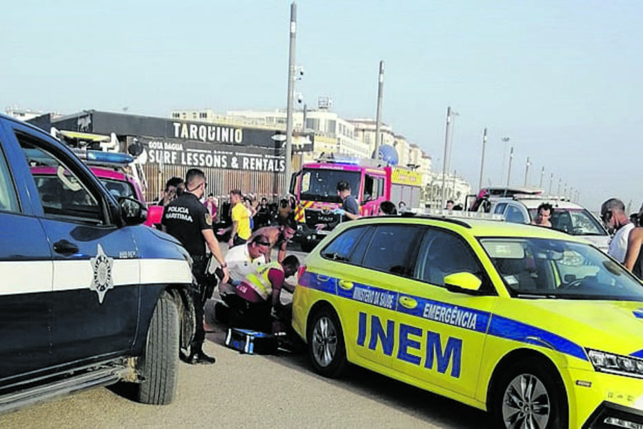 Homem foi reanimado na praia