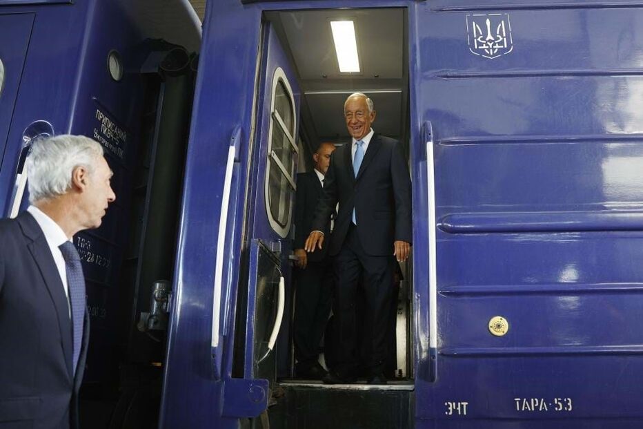 Marcelo Rebelo de Sousa em Kyiv