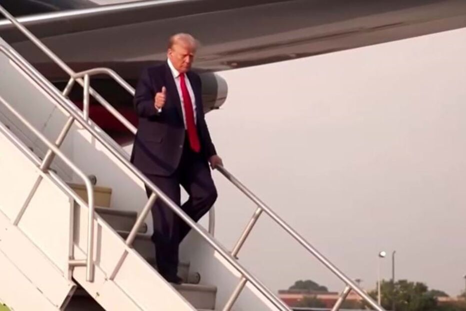 Trump chega a Geórgia
