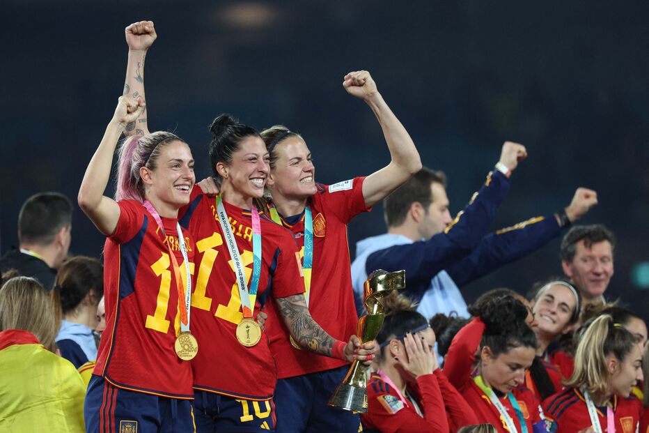 Campeãs do mundo de futebol, campeãs espanholas, mundial feminino