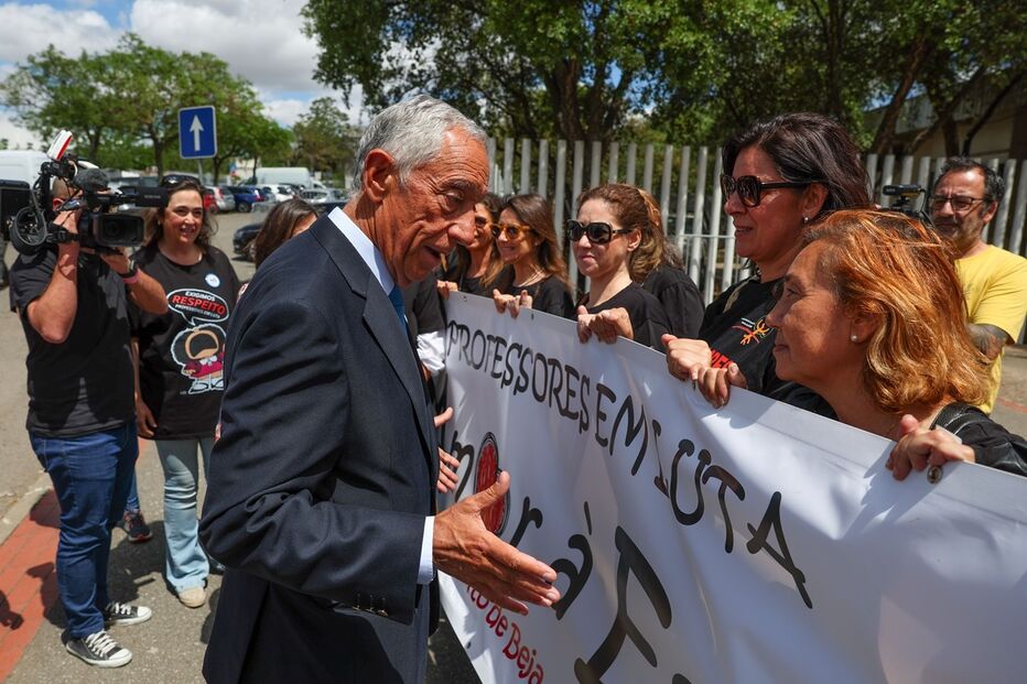 Marcelo com professores