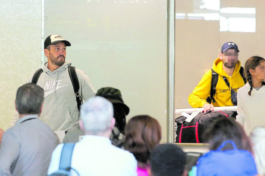Pedro Teixeira no aeroporto