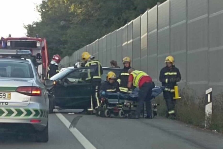 Acidente em Santa Maria da Feira