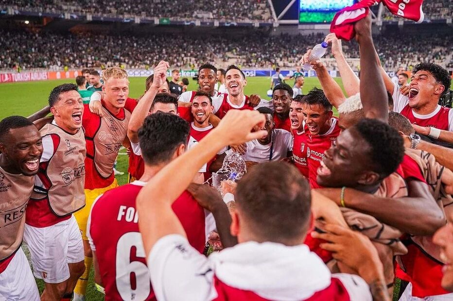 Sp. Braga na fase de grupos da Liga dos Campeões