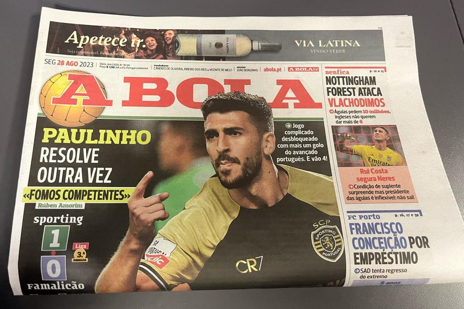 Jornal 'A Bola'