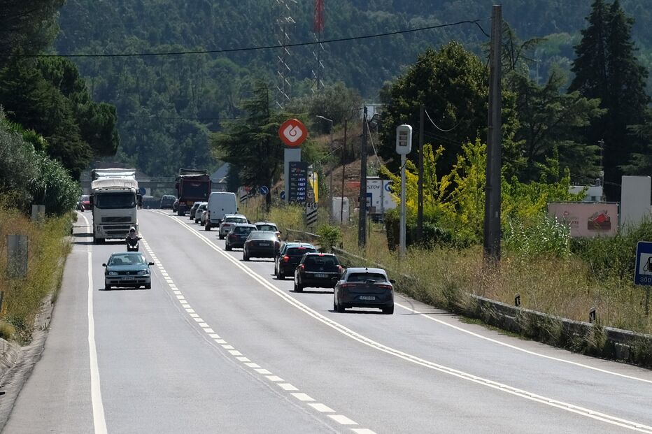 Um dos novos radares do IC2, entre Coimbra e Condeixa