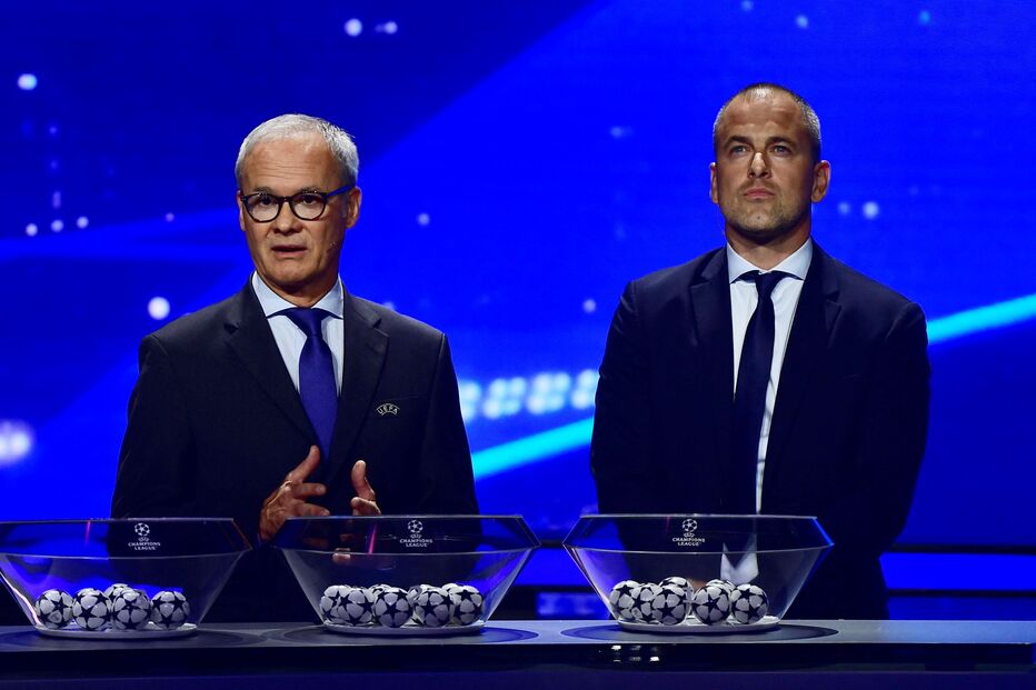 Sorteio da fase de grupos da Liga dos Campeões