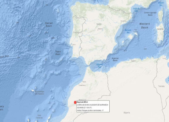 The death toll from the earthquake in Morocco has risen to 2,862.  2562 people were injured.