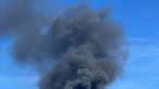 Incêndio deflagra em fábrica de pneus em Penafiel