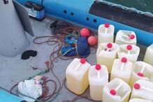 Apreendidas cerca de 1,1 toneladas de haxixe em alto mar a sul de Portugal