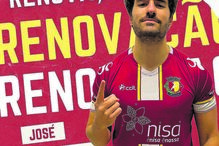 O ator renovou com o Nisa Futsal Clube 