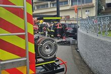 Colisão violenta em Vila Nova de Famalicão