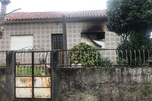 Incêndio em casa em Barcelos
