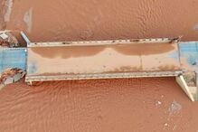 Rasto de destruíçao após tempestade 'Daniel' na Líbia