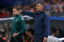 Sérgio Conceição no encontro do FC Porto frente ao Shakhtar