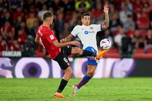 João Cancelo no empate do Barcelona em Maiorca