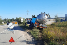 Camião de matérias perigosas despista-se no IC2 na Mealhada