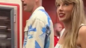 Venda de camisola do jogador da NFL Travis Kelce aumenta 400% após ser visto com Taylor Swift
