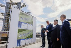 Vladimir Putin e Kim Jong Un visitam o Сosmódromo de Vostochny na Rússia 