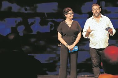 Paulo Dias e Ana Carvalho, da UAU