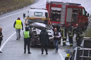Dois mortos em despiste de carro na EN 202 em Melgaço